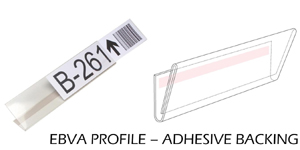 EBVA Plastic Label Holders